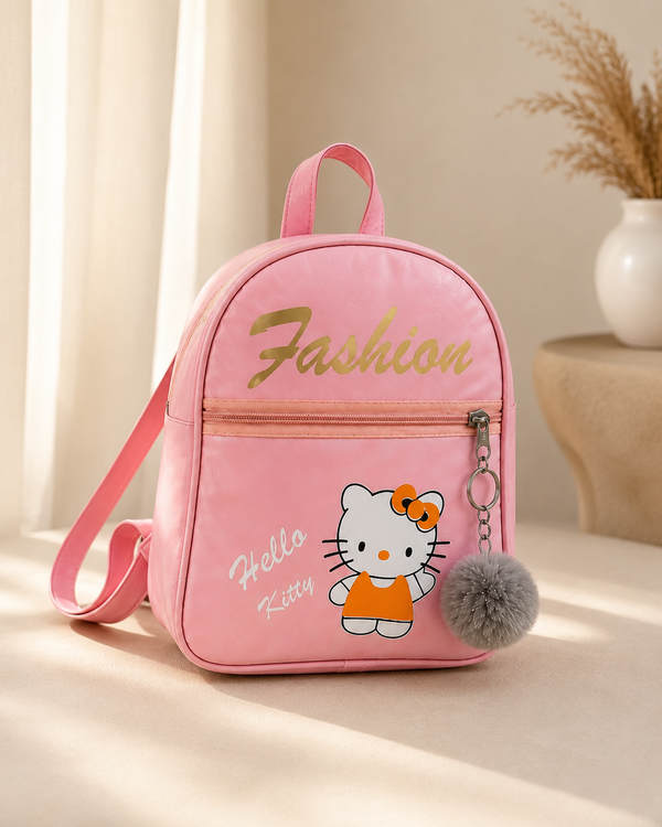 Girls' Pink Mini Fashion Backpack