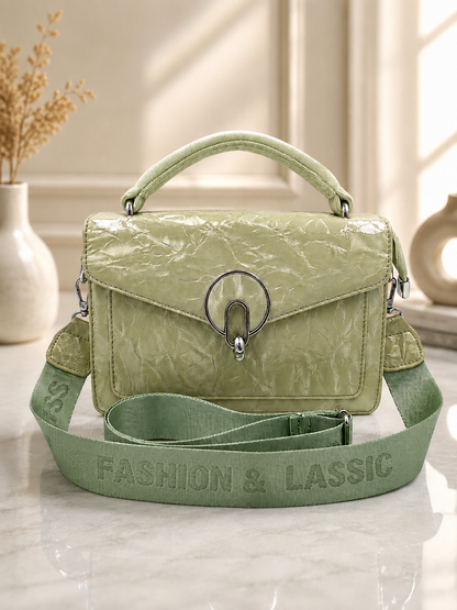 Women's Sage Green Shoulder Bag