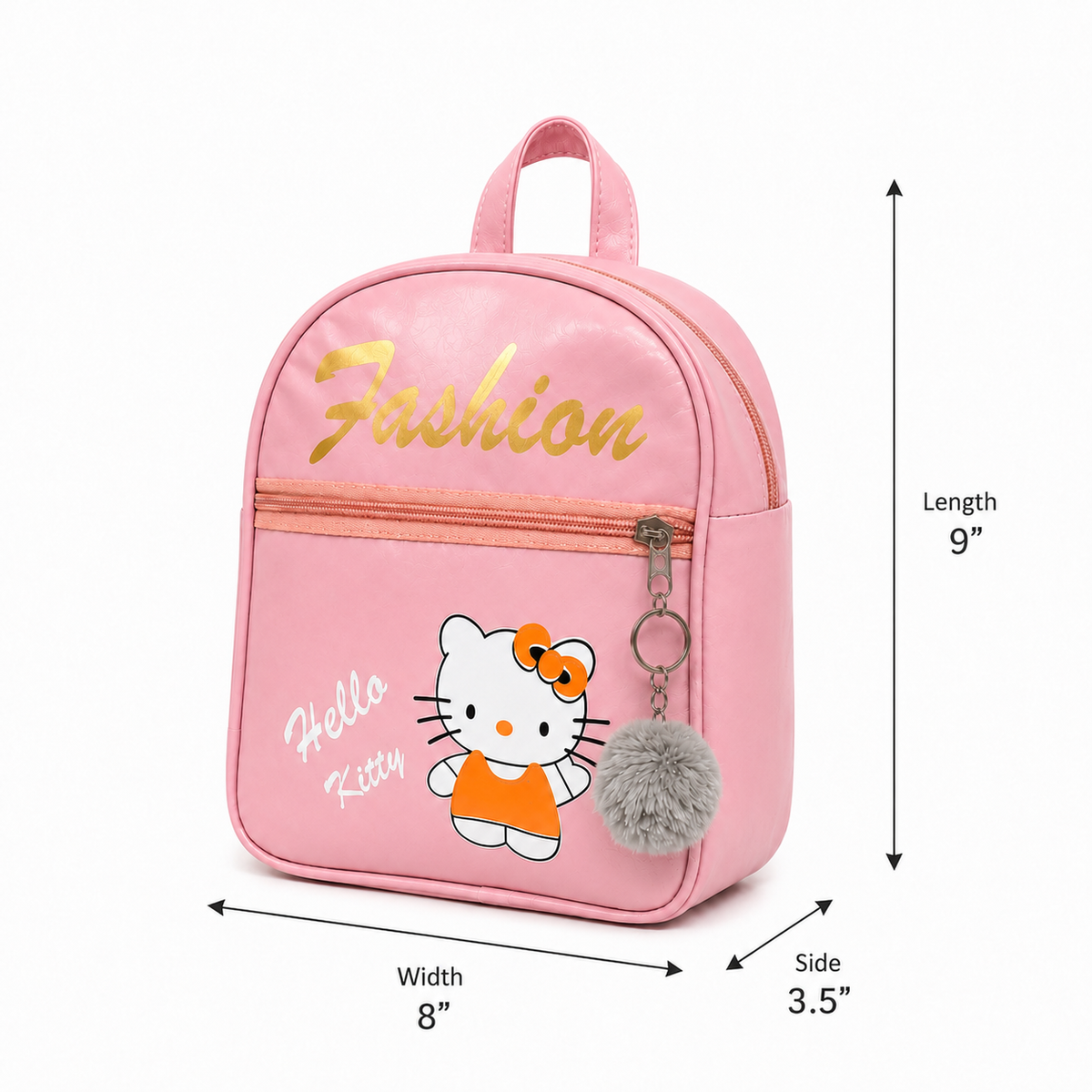 Girls' Pink Mini Fashion Backpack