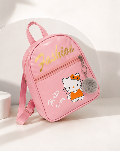 Girls' Pink Mini Fashion Backpack